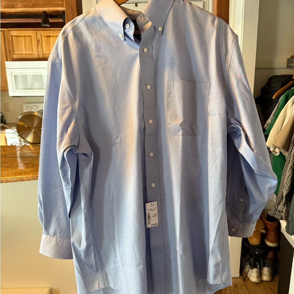 NWT Jos. A. Bank Light Blue Dress Shirt 16 1/2, 32